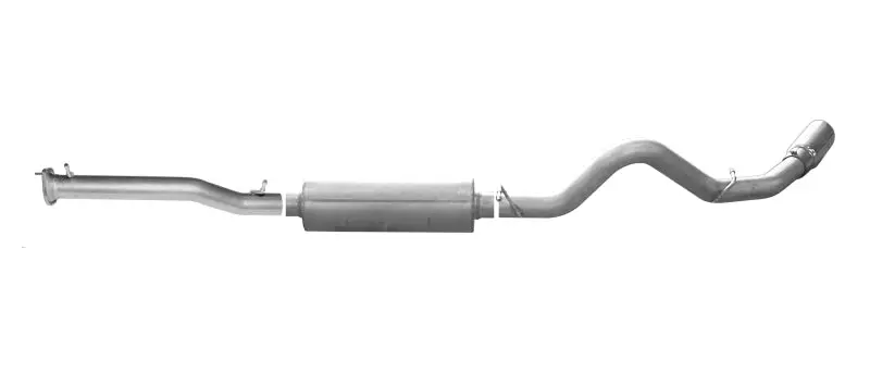 Gibson Aluminized Cat-Back Exhaust System – Single Exit, Fits 2011–2019 Chevrolet Silverado 2500 Hd Lt 6.0L 1