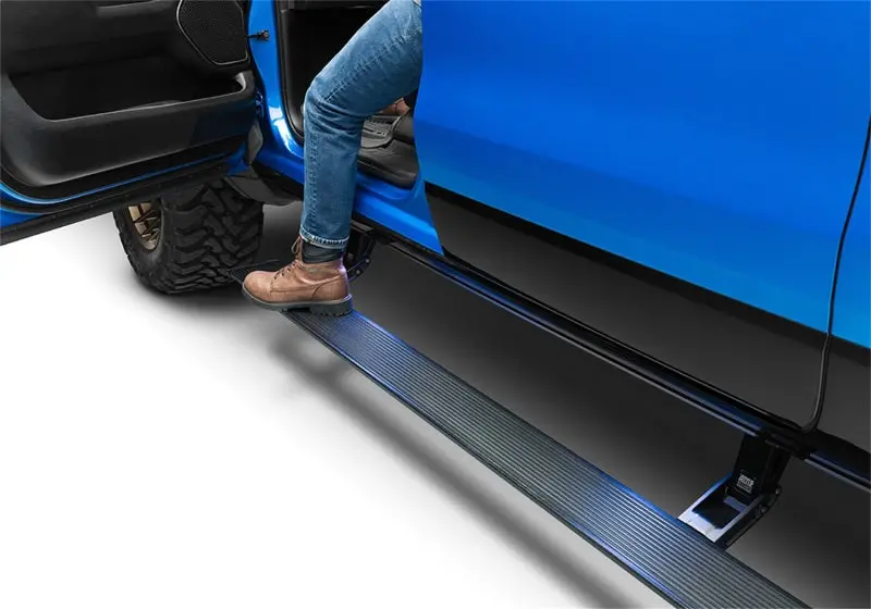 Amp Research Powerstep Running Boards For 2022–2023 Toyota Tundra – Plug-And-Play, Black Finish 2