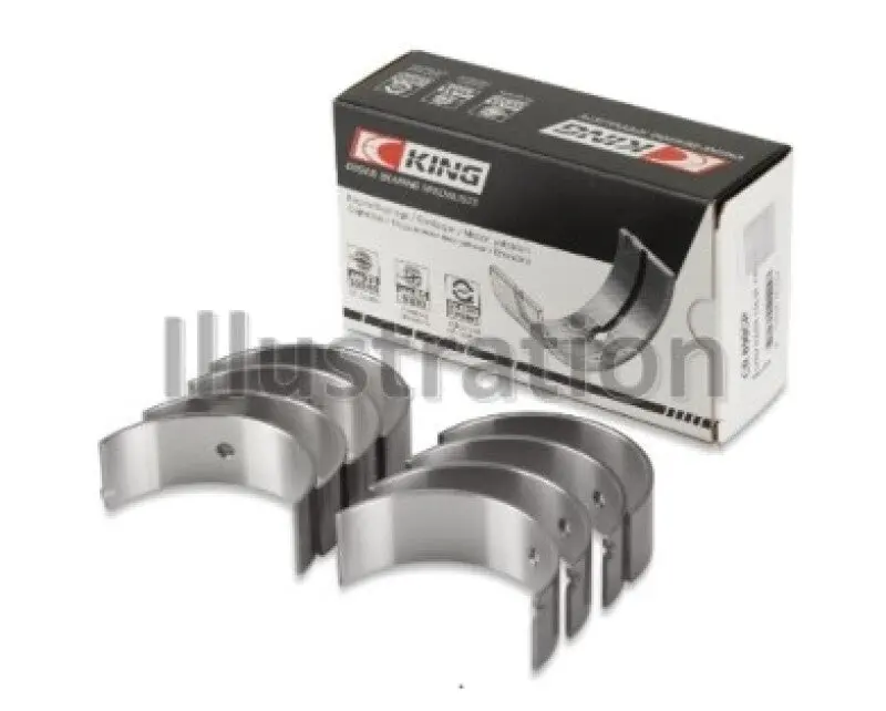 King Engine Bearings Connecting Rod Set For Saab B20/B20E/B202/Bz20 – Oversize +0.25Mm 1