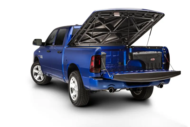 Undercover Swingcase Passenger-Side Truck Bed Storage – Smooth Black Finish For 2004–2015 Nissan Titan 1