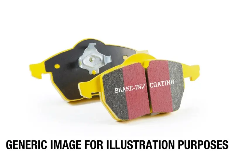 Ebc Yellowstuff High-Performance Front Brake Pads For 2017–2023 Hyundai Elantra 1.6L Turbo 1