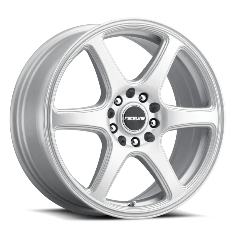 Raceline 146S Matrix 16X7In / 5X100/5X114.3 Bp / 40Mm Offset / 72.62Mm Bore - Gloss Silver Wheel 1