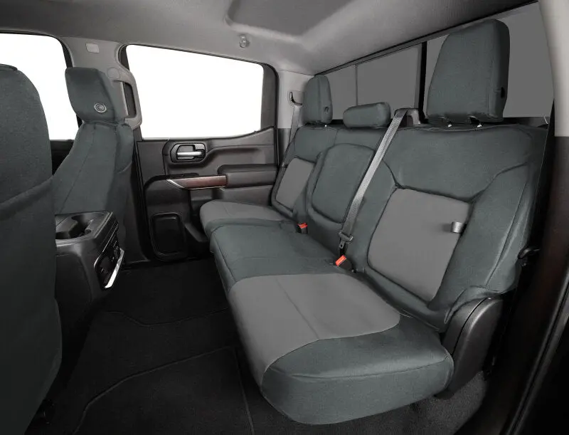 Covercraft 20-24 Toyota Highlander Endura Precisionfitthird Row Seat Covers - Charcoal/Silver 1