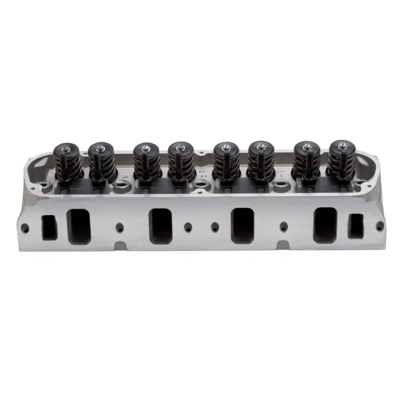 Edelbrock E-205 Small-Block Ford Cylinder Head Pair – Assembled With Valve Springs, 2.08″ Intake 1