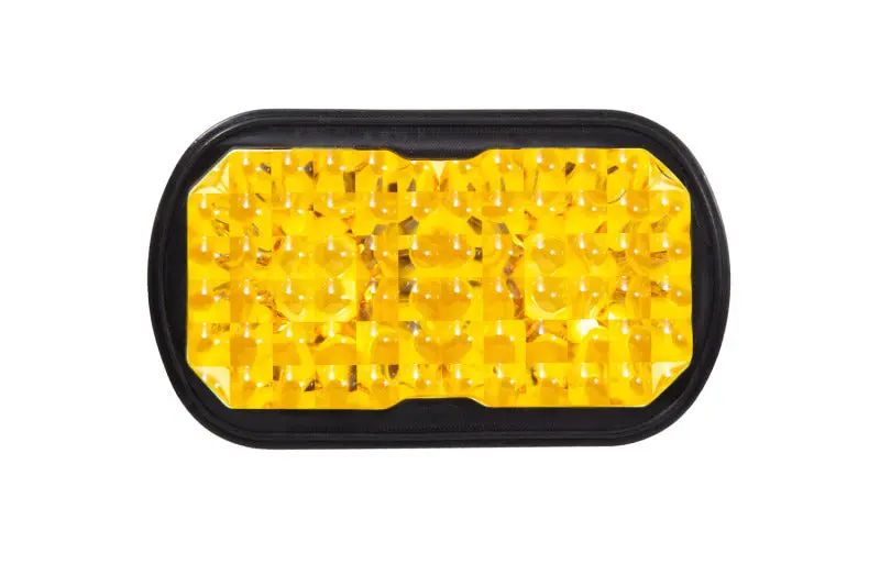 Diode Dynamics Stage Series 2" Flood Lens Light – Amber Yellow Output 1