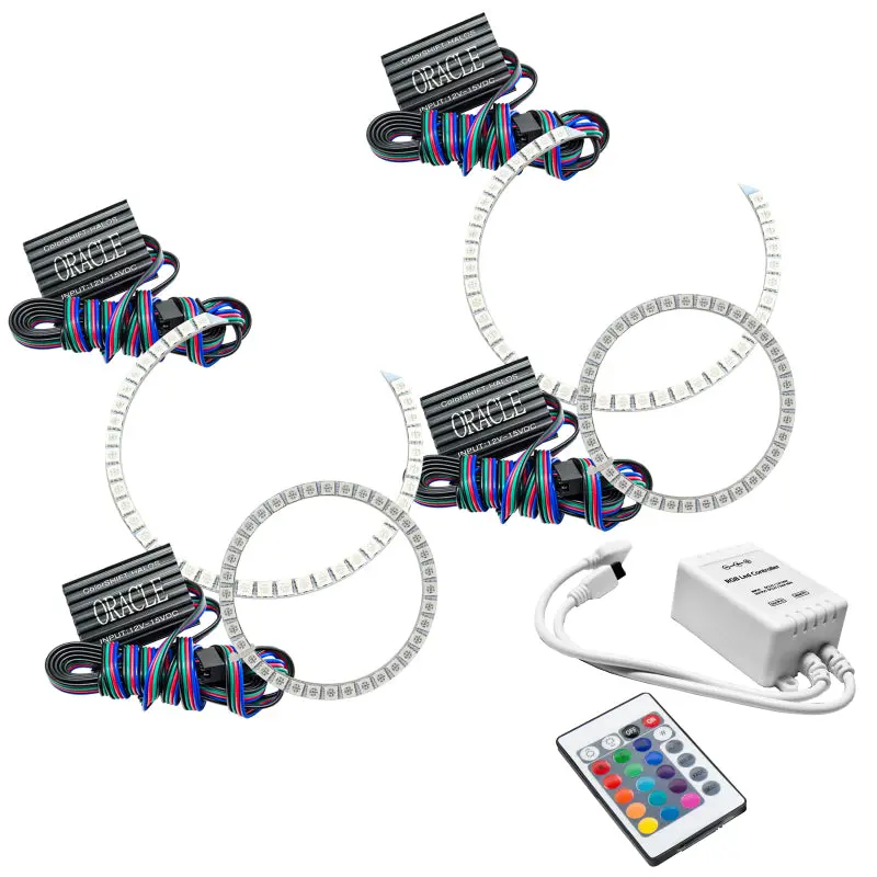 Oracle Lighting Colorshift Halo Kit For 2010–2012 Mazda 3 – Includes Simple Controller & Warranty 1