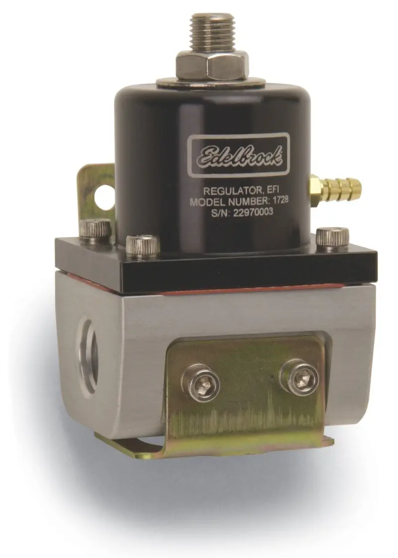 Edelbrock Adjustable Fuel Pressure Regulator – 6An Inlet & Outlet, Efi-Compatible 1