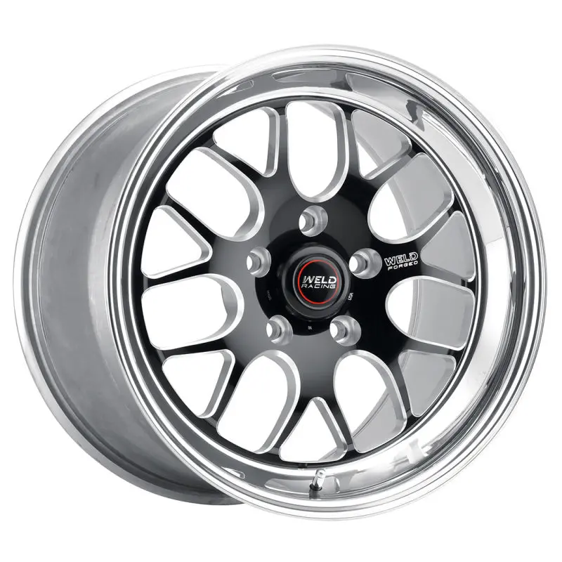 Weld S77 20X8 / 5X120Mm Bp / 5.9In. Bs Black Wheel (Medium Pad) - Non-Beadlock 2