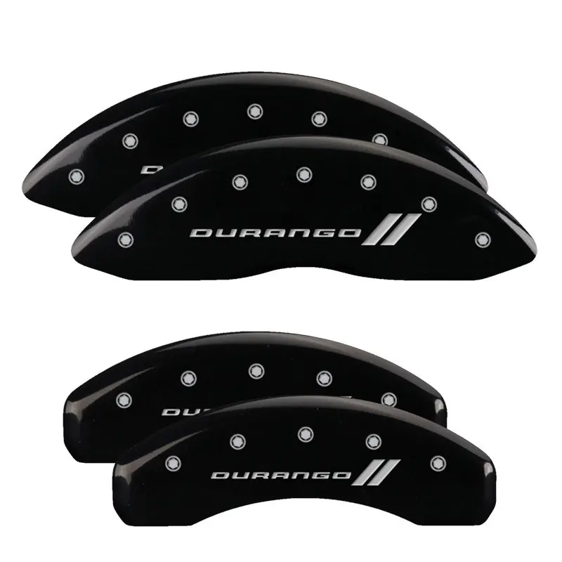 Mgp Engraved 4-Piston Caliper Covers – Yellow Accent Finish, Front & Rear Set For 2010 Dodge Ram 3500 1