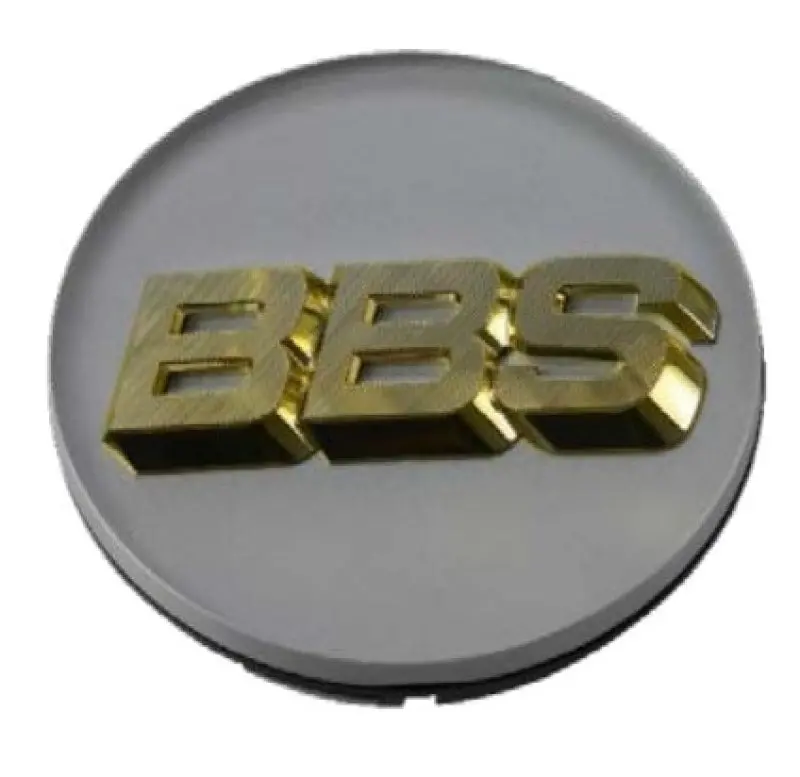 Bbs 56Mm White And Gold Center Cap For Alloy Wheels (Model 56.24.012) 1