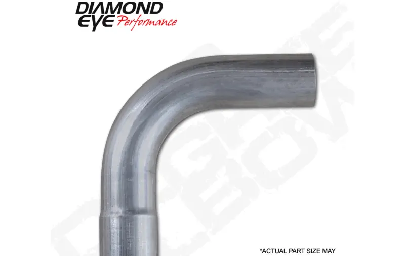 Diamond Eye 5-Inch Stainless Steel 90-Degree Exhaust Elbow – 8-Inch Centerline Radius 1