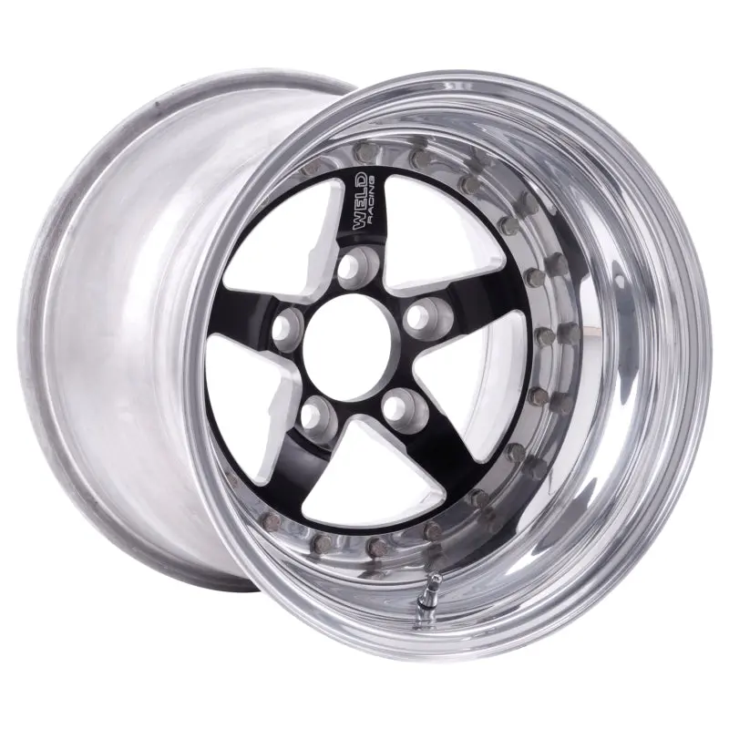Weld Weldstar Black Aluminum Wheel – 15×8", 5×120Mm Bolt Pattern, 3.5" Backspace 1