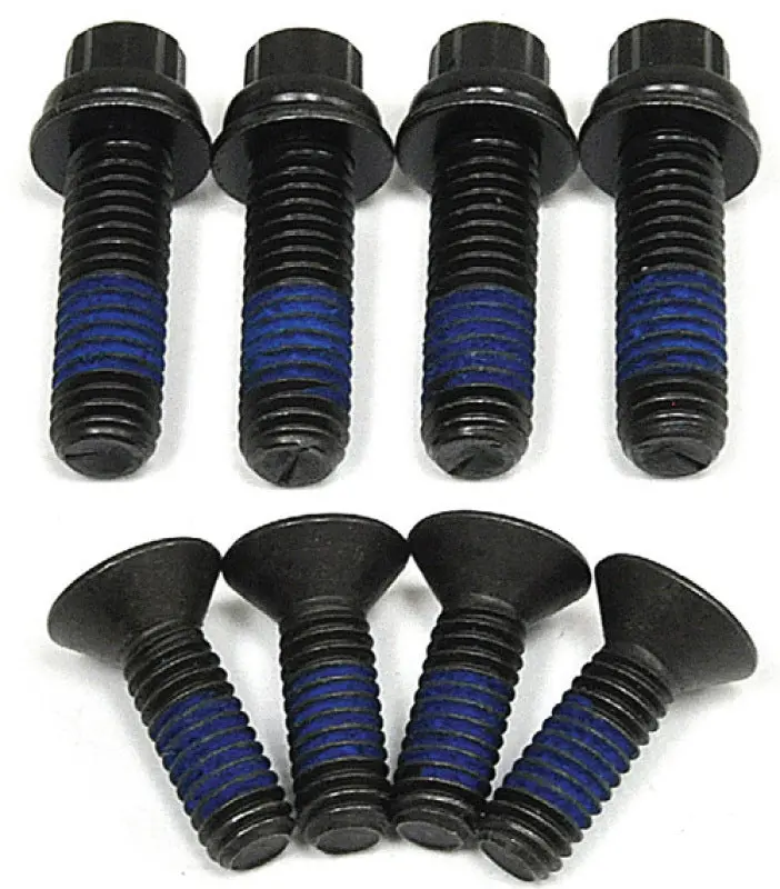 Ati Damper Bolt Kit – 9-Piece Stainless Arp Set With Counterbore: Six 5/16"-18×1" + Three 3-3/8"-16×1.5" Bolts 1