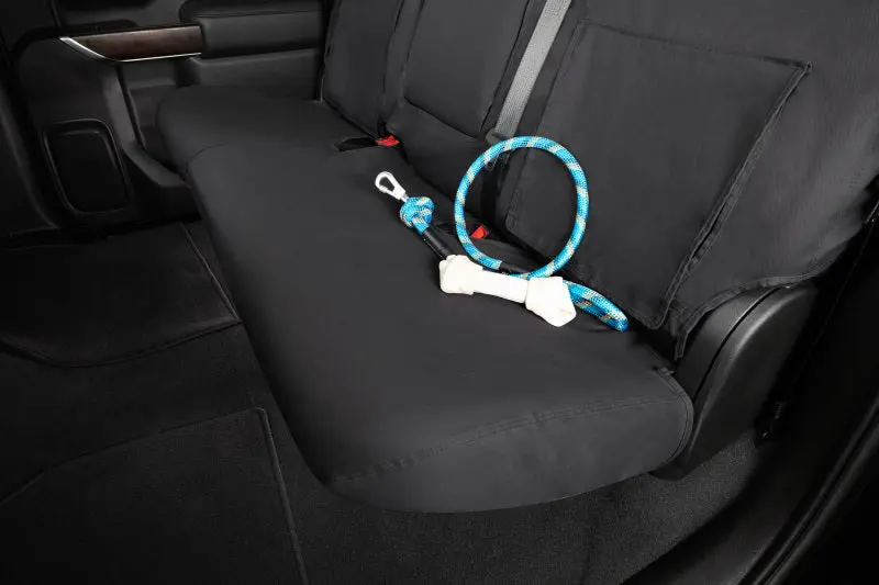 Covercraft Seatsaver Custom Fit Seat Covers – Second Row, Charcoal Polycotton, For 2011–2018 Jeep Wrangler 1