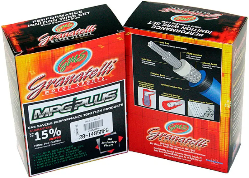 Granatelli Ignition Wire Set For 1988–1993 Pontiac Lemans 4-Cylinder (1.6L) 1