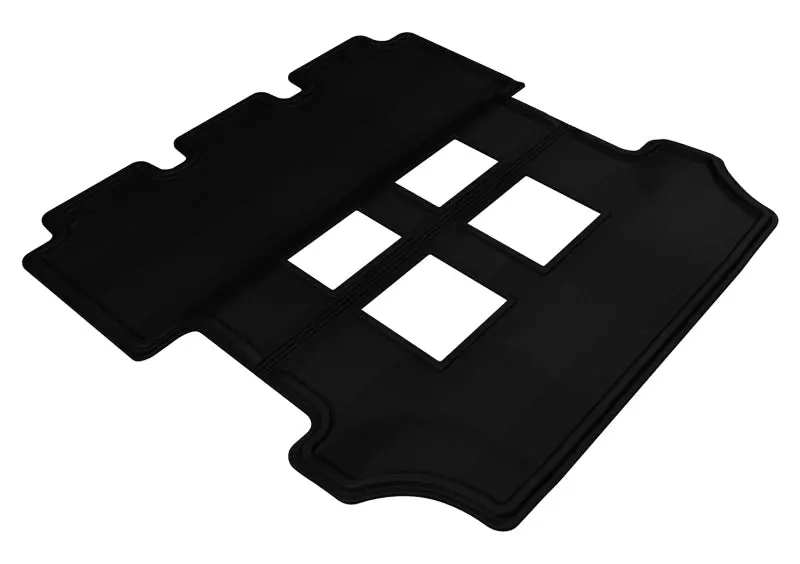 3D Maxpider Custom Fit Black Floor Mats For 2011–2017 Honda Odyssey Ex Kagu – 2Nd Row 1