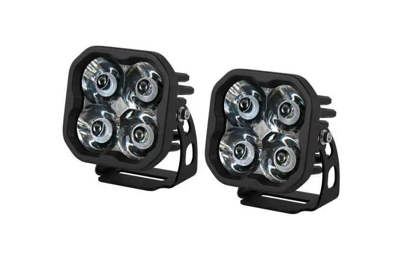 Diode Dynamics Ss3 Max Abl Led Spot Lights – White, Standard Beam (Pair) 1