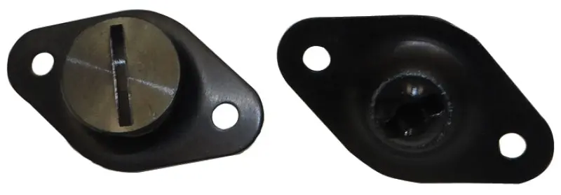 Moroso Self-Ejecting Quick Fasteners – 5/16" X 0.450", Aluminum, Black (10-Pack) 1