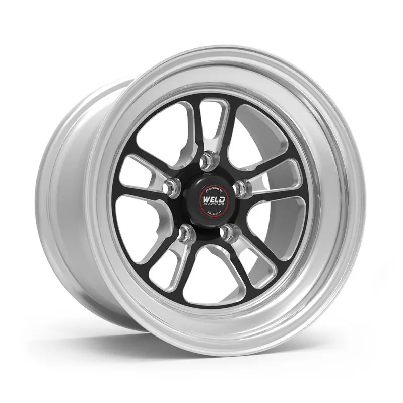 Weld S70 Rt-S 15X4In / 5X114.3 Bp / 2.5In. Bs - Black Center - Polished Shell Wheel 1