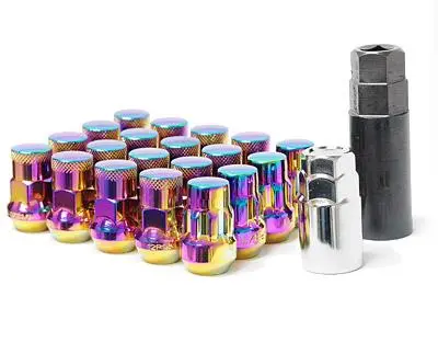 Wheel Mate Muteki Sr35 Purple Lug Nut & Lock Kit – Closed-End, 12X1.25Mm Thread, 35Mm Length 1