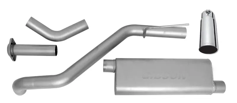 Gibson Stainless Steel Cat-Back Exhaust System – 3In Diameter, For 2005–2007 Jeep Grand Cherokee Laredo (4.7L) 1