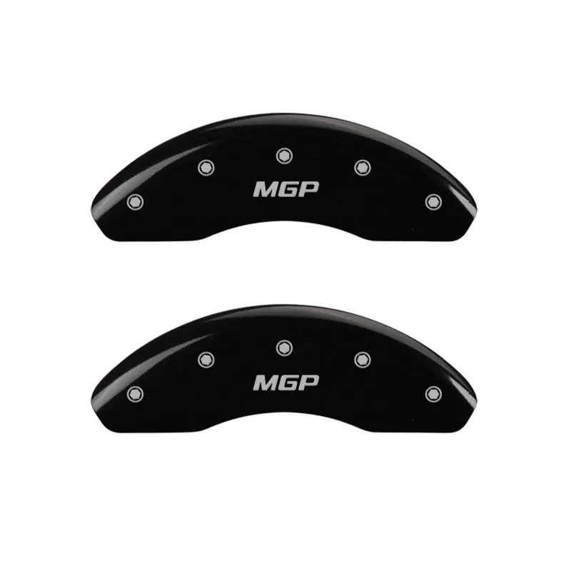 Mgp Caliper Cover Set – Engraved Front & Rear, Black Finish With Silver Accent, Fits Acura Rlx 2