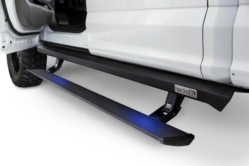 Amp Research Powerstep Xl Running Boards For 2007–2018 Jeep Wrangler Jk Unlimited – 4-Door, Black With Oem-Style Illumination 1
