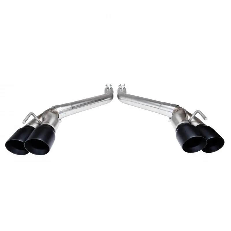 Kooks 3-Inch Axle-Back Exhaust System For 2016+ Camaro Ss Lt1 – Muffler Delete With Black Quad Tips 1