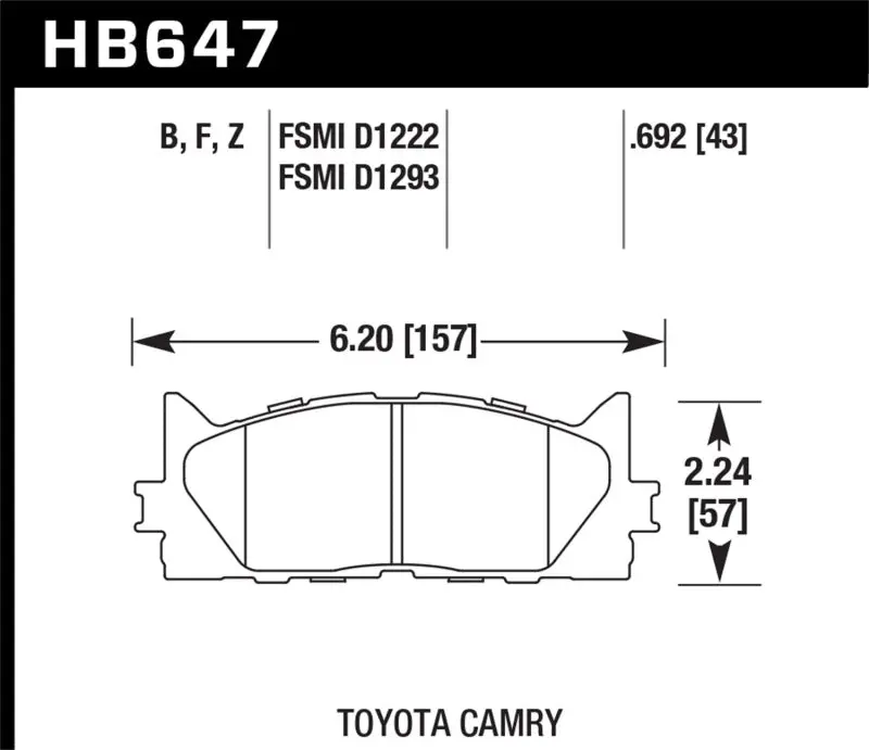 Hawk Performance Ceramic Brake Pads – Street-Duty, Quiet & Low-Dust 1