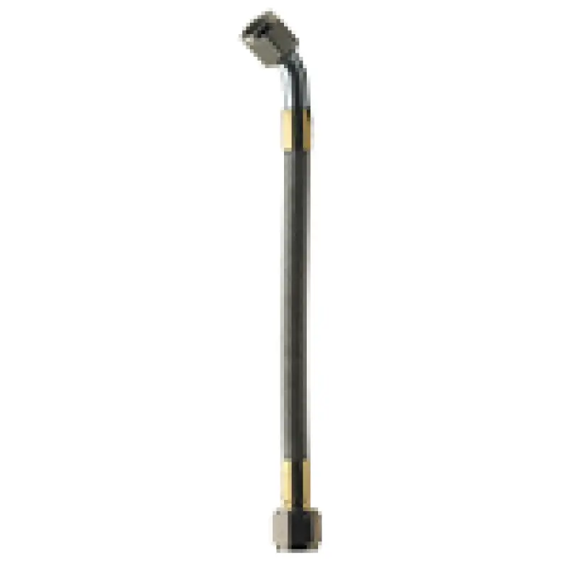 Fragola -8An Aluminum Hose Assembly: Straight-To-45° Fitting, 12-Inch Length 1