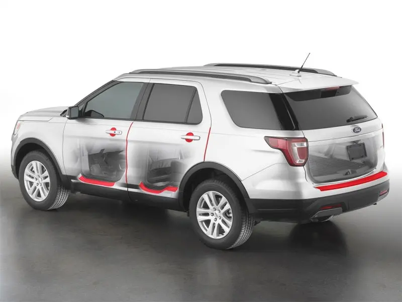 Weathertech 22-24 Acura Mdx Scratch Protection - Transparent 1