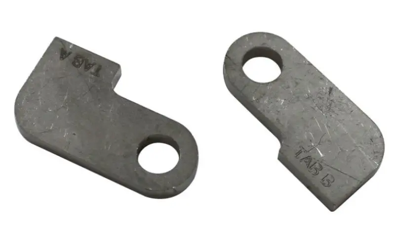 Stainless Works Collector Tab Hardware – Stainless Steel Exhaust Component 1