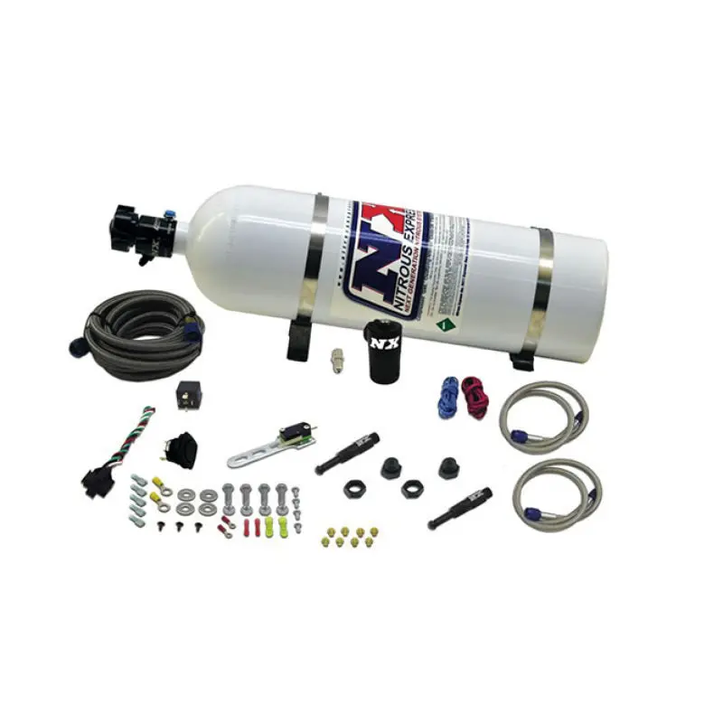 Nxd Super Stacker Nitrous Oxide System With Lightning 375 Solenoid By Nitrous Express 1
