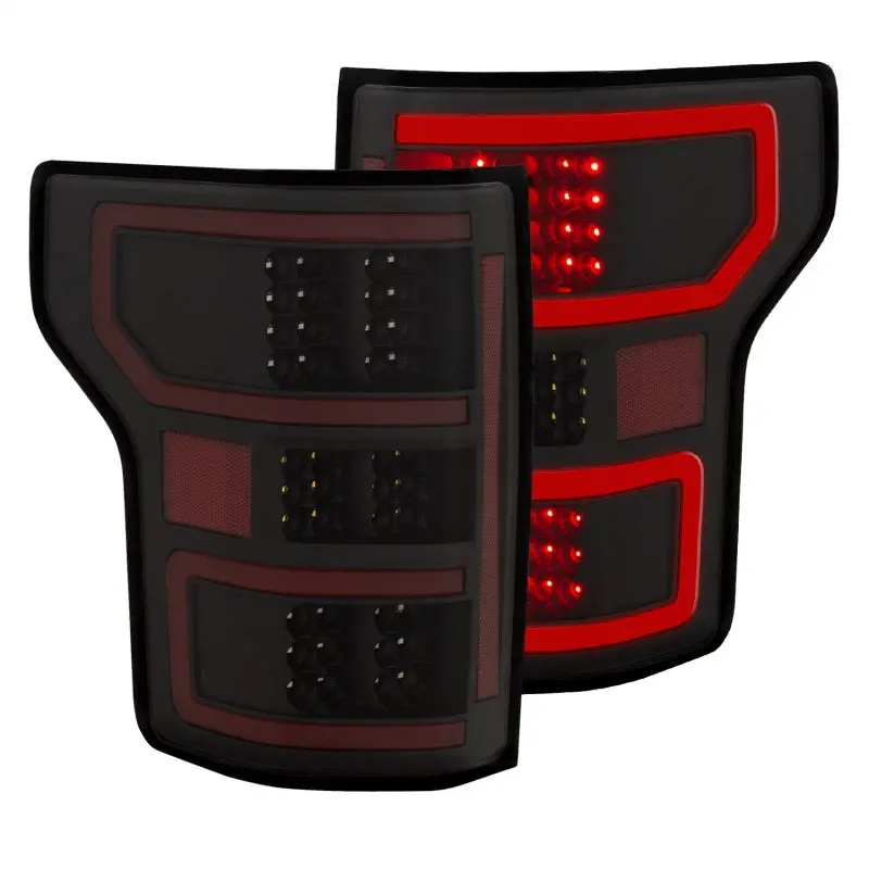 Anzo Led Taillights For 2018–2019 Ford F-150 – Sleek Black Housing Design 1