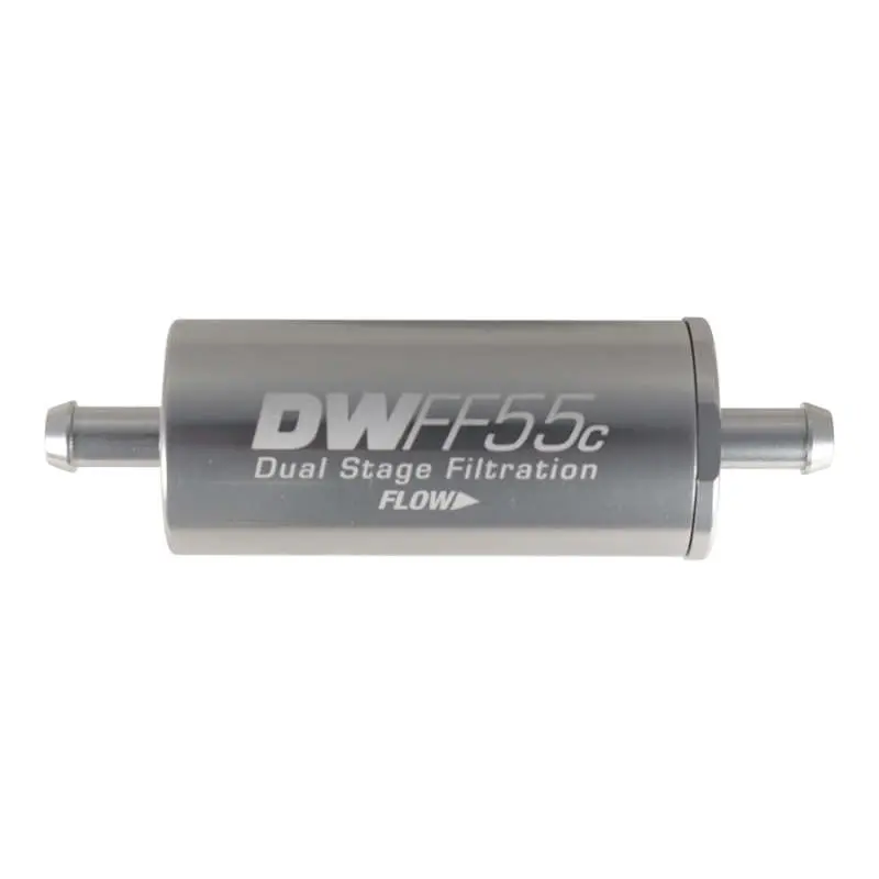 Deatschwerks In-Line Fuel Filter Kit – 5/16" Hose, 10-Micron, 55Mm Housing 1