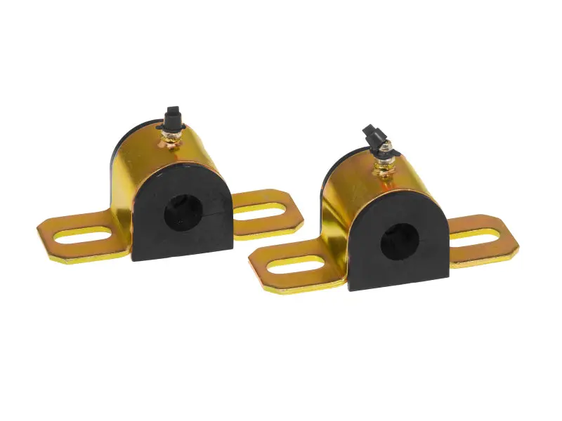 Prothane Universal Greasable Sway Bar Bushings – 17Mm Id, Type A Bracket, Black Rubber 1