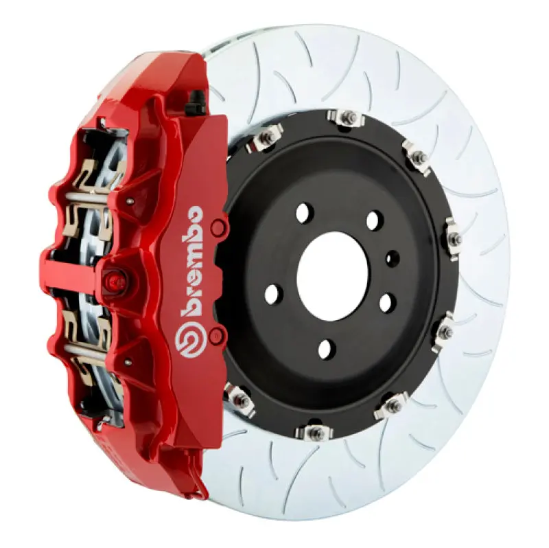 Brembo Gt Big Brake Kit For 2018+ Jeep Wrangler & 2020+ Gladiator – Front, 6-Piston Calipers, 380X34Mm Slotted Rotors 1