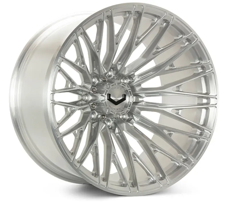 Vossen Vfx-04 Monoblock Forged Wheel – 24×10", +15Mm Offset, 8×180, Brushed Gloss Clear 1