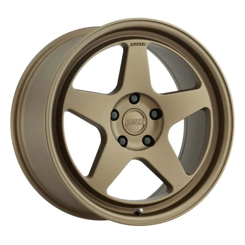 Kansei K12B Bronze Alloy Wheel — 18X8.5", 5X112 Bolt Pattern, 35Mm Offset, 66.56Mm Center Bore 1