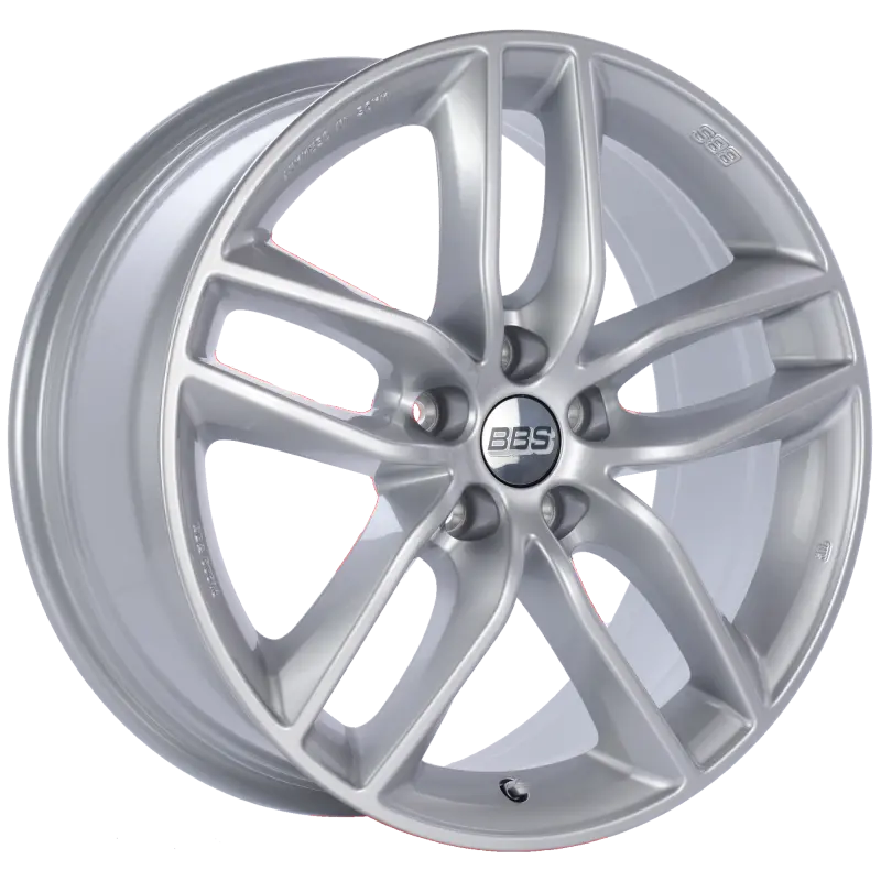 Bbs Sx Forged Alloy Wheel – 17X7.5", 5X112Mm, +35Mm Offset, Sport Silver Finish (Pfs/Clip Required) 1