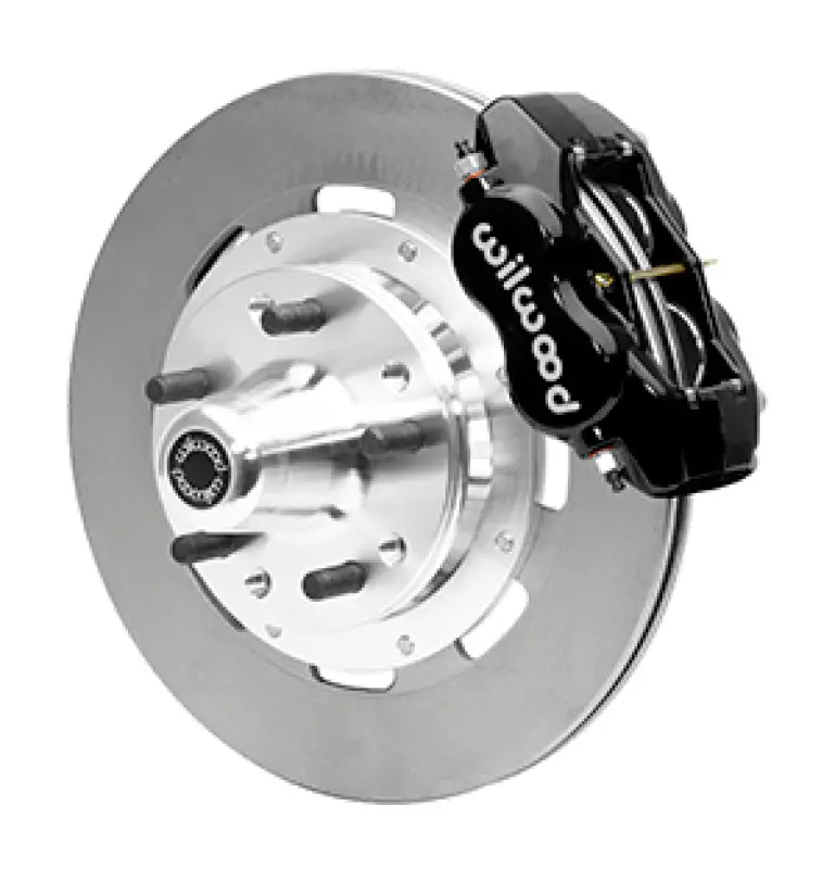 Wilwood Front Brake Conversion Kit With 2-Inch Drop For 1955–1957 Chevy 1