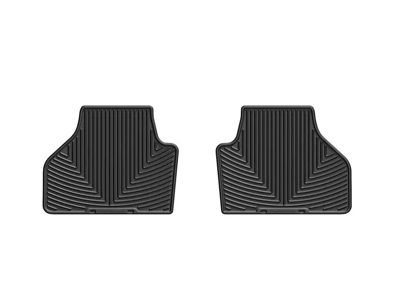 Weathertech 11+ Bmw X3 Rear Rubber Mats - Black 1