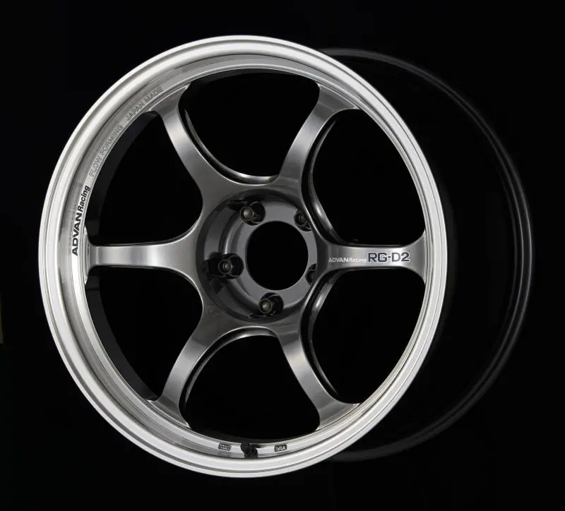 Advan Rg-D2 Forged Alloy Wheel – 18×9.5", +35 Offset, 5×114.3, Hyper Black Finish 1