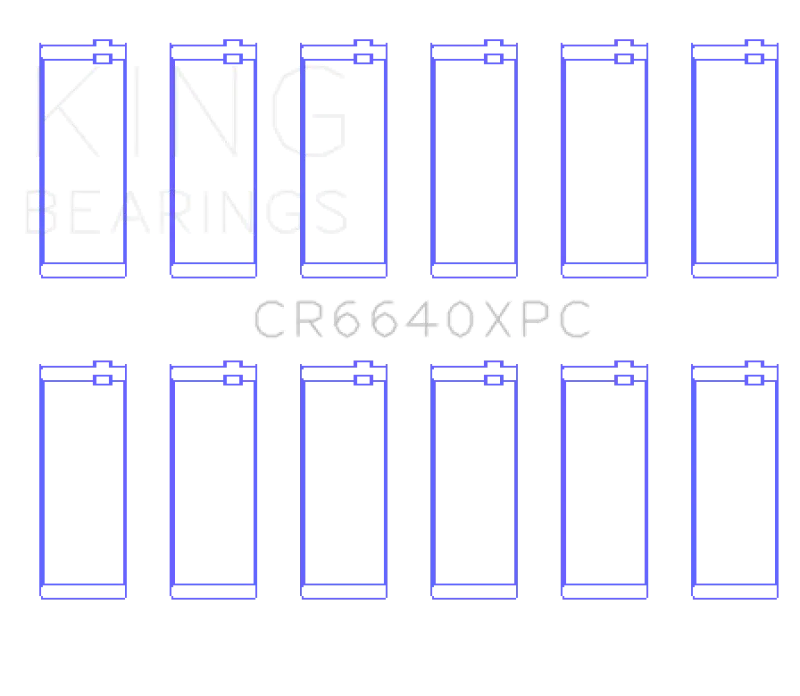 King Engine Bearings Connecting Rod Set – +0.026Mm Oversize For Bmw M20/M50 2.0L–2.7L Engines 2