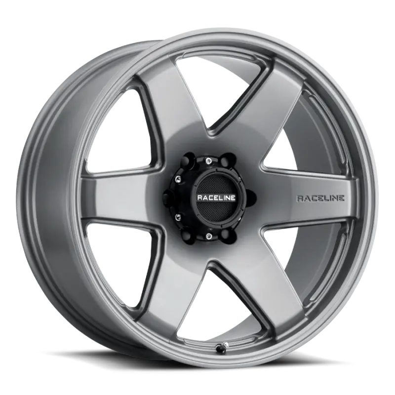 Raceline Addict Forged Aluminum Wheel – 20X8.5", 6X139.7Mm, +15Mm Offset, 106.1Mm Center Bore, Greystone 1