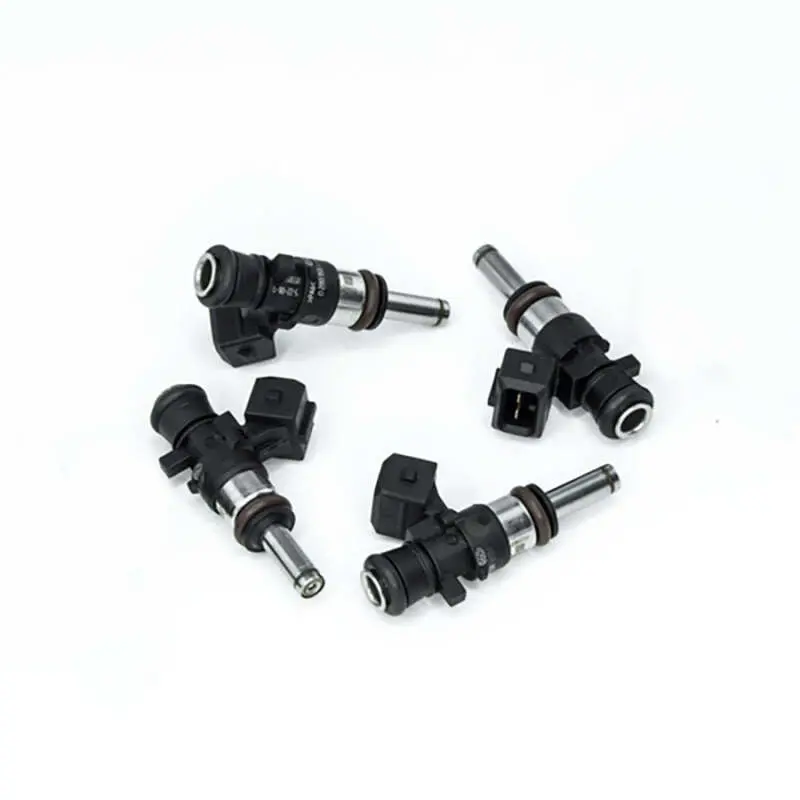 Deatschwerks Ev14 Fuel Injectors – Bosch-Based, 1250Cc/Min, 40Mm Compact Body, Extended Nozzle, Matched Set Of 4 1