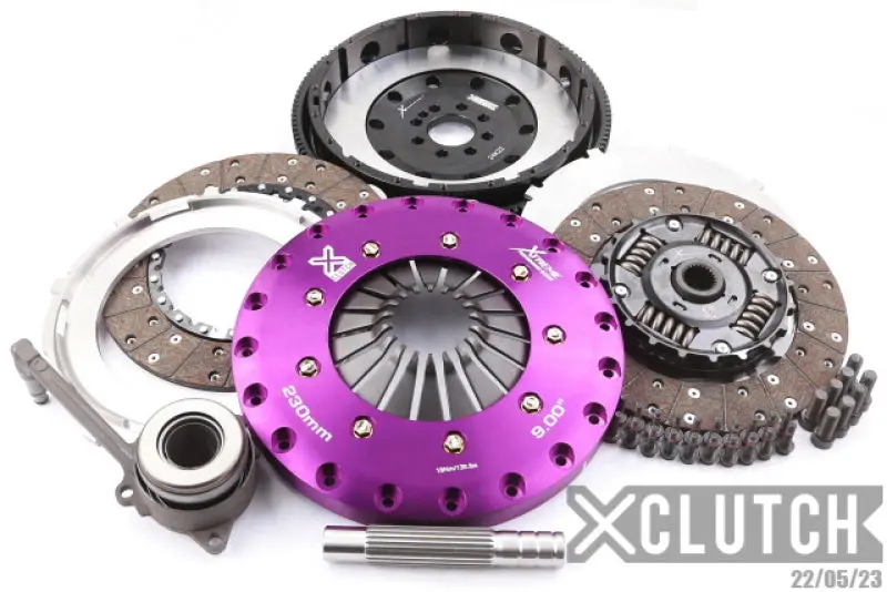 Xclutch Twin-Plate Organic Clutch Kit For 2008–2009 Audi A3 Sportback 2.0L 1