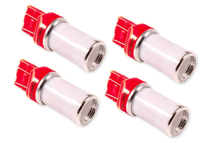 Diode Dynamics Dd0112Q Hp48 Led Bulbs – 7443 Base, Red, Quad-Pack 1