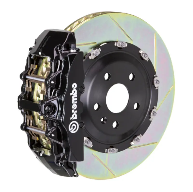 Brembo Gt Big Brake Kit For 2014–2017 Audi Sq5 – Front 6-Piston Calipers, 380×34Mm Two-Piece Slotted Rotors 1