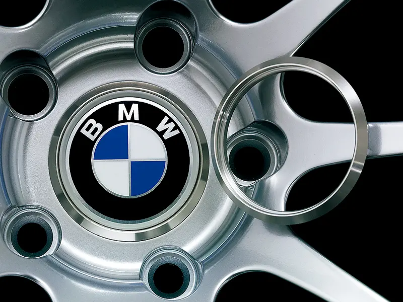 Advan 73Mm Bmw Center Cap Adapter Ring – Silver Anodized Aluminum 1